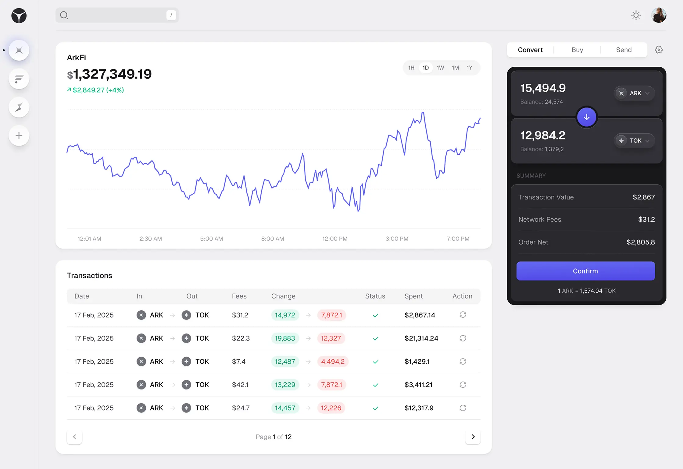 app screen